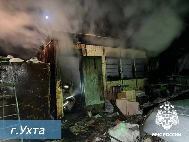Пожар Ухта